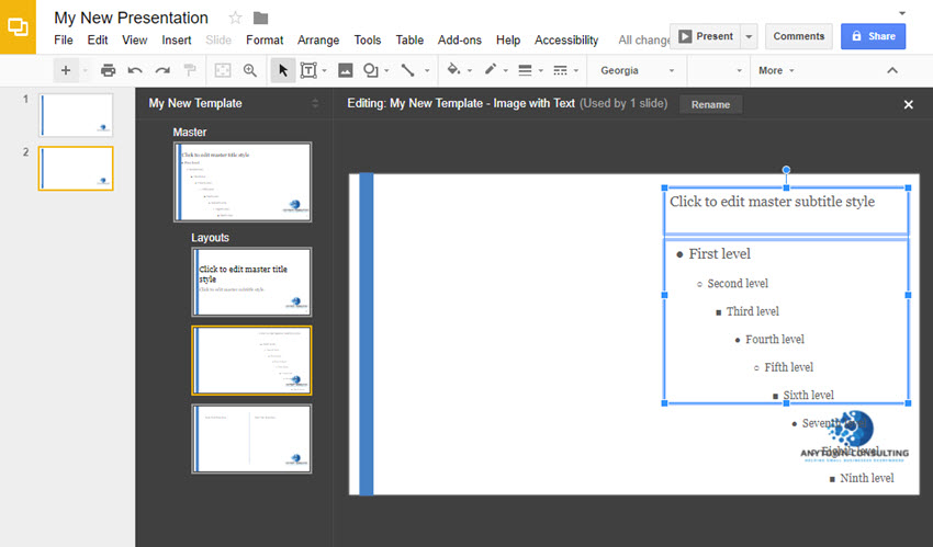 How to Make Your Own Google Slides Presentation Template in 2020